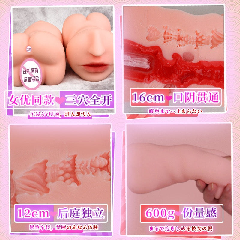 Eimi Fukada Inspired Realistic Silicone Masturbator for Men Adult Intimate Toy