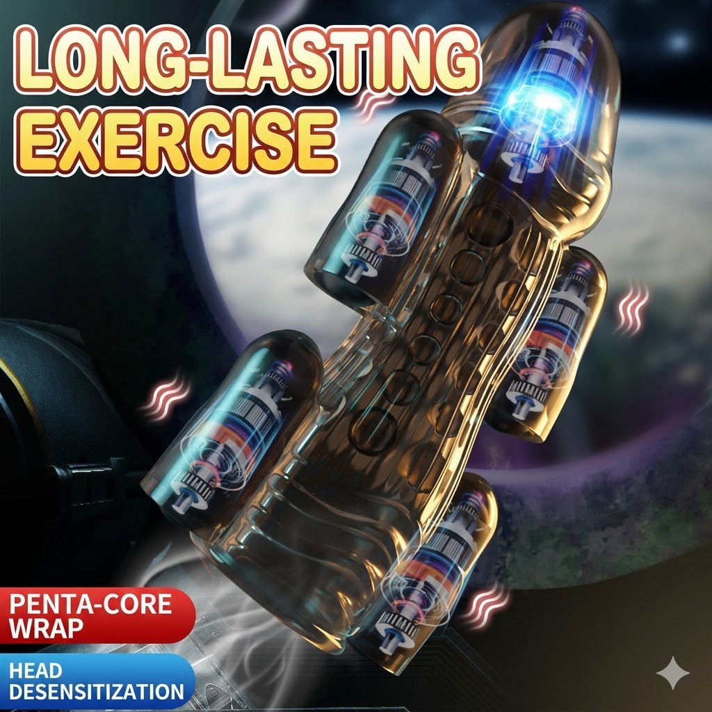 Male Masturbator Cup Vibrating Sensitivity Training Massager