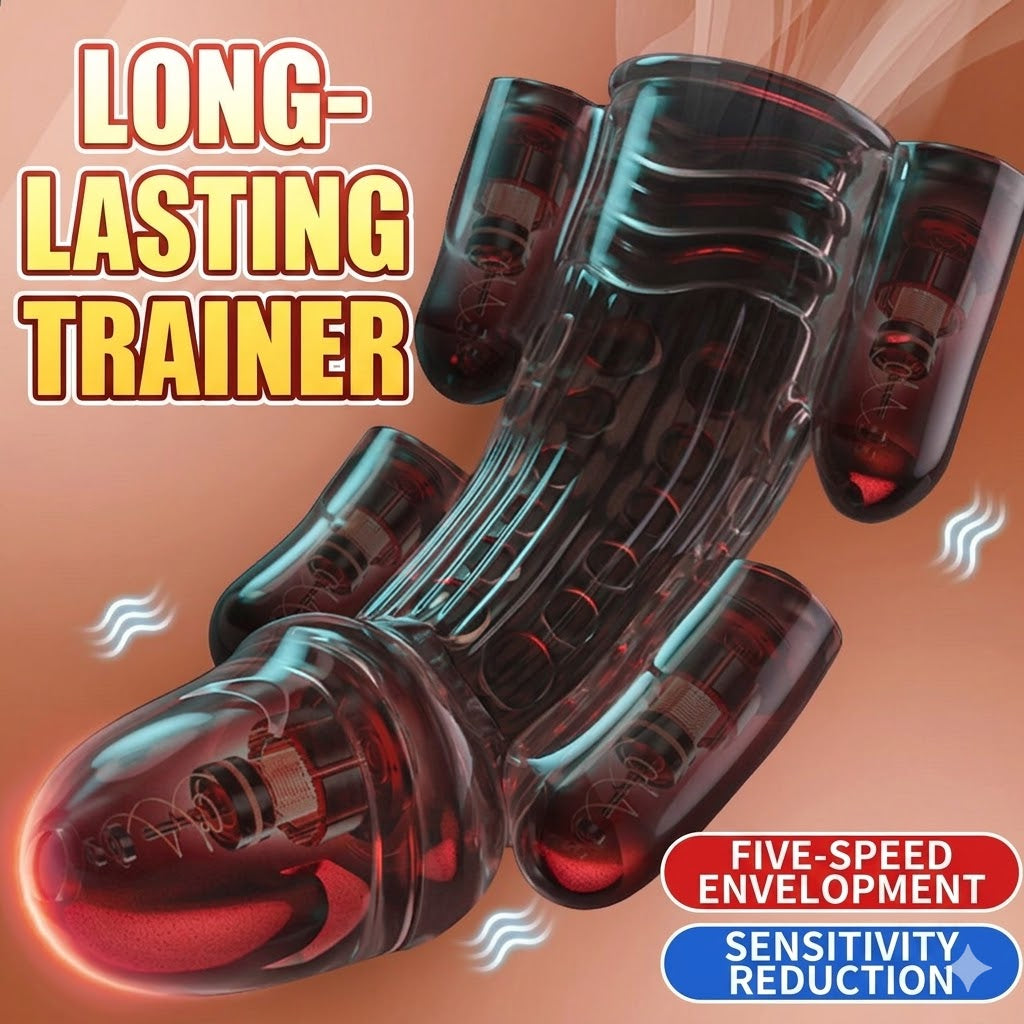 Male Masturbator Cup Vibrating Sensitivity Training Massager