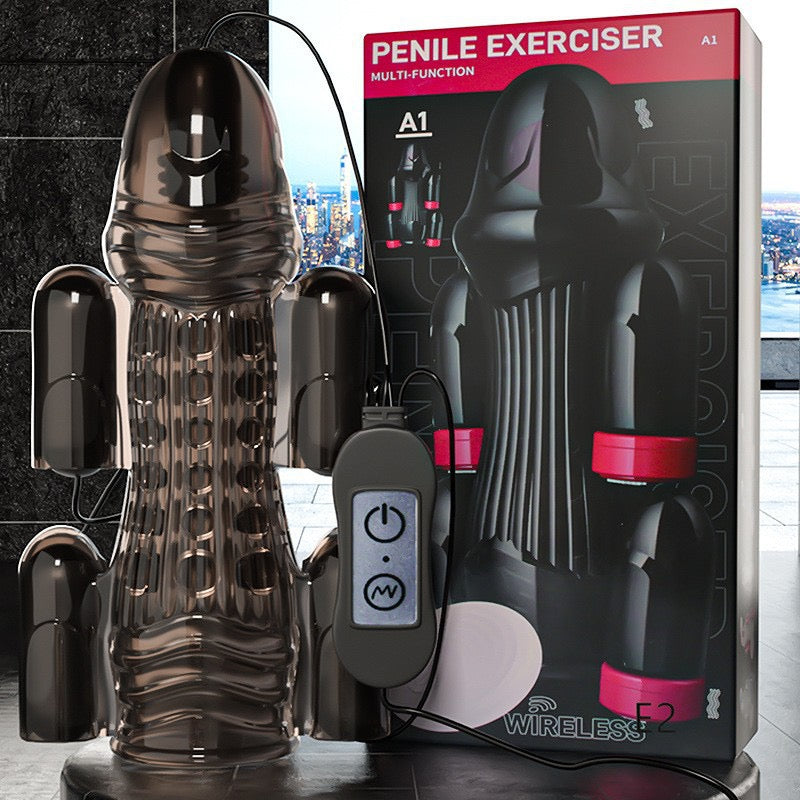 Male Masturbator Cup Vibrating Sensitivity Training Massager